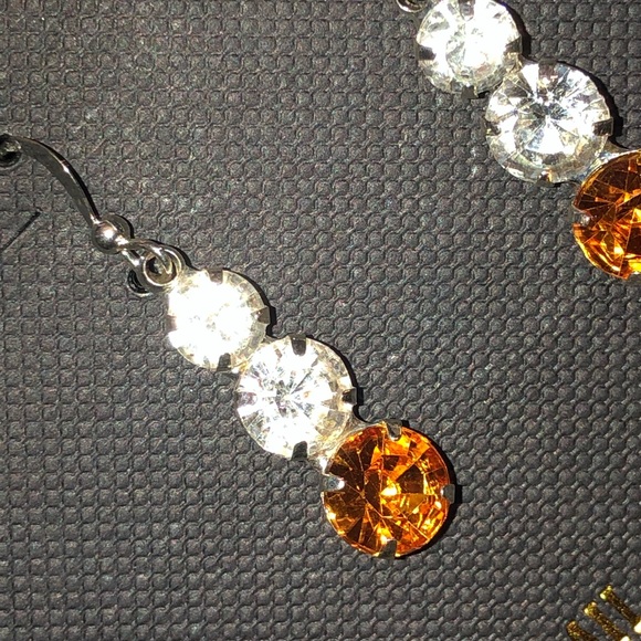 Prom/Pageant/Bridal Earrings - Picture 2 of 2